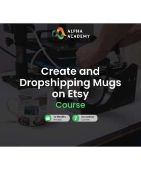 Create and Dropshipping Mugs on Etsy Alpha Academy Code Key GLOBAL